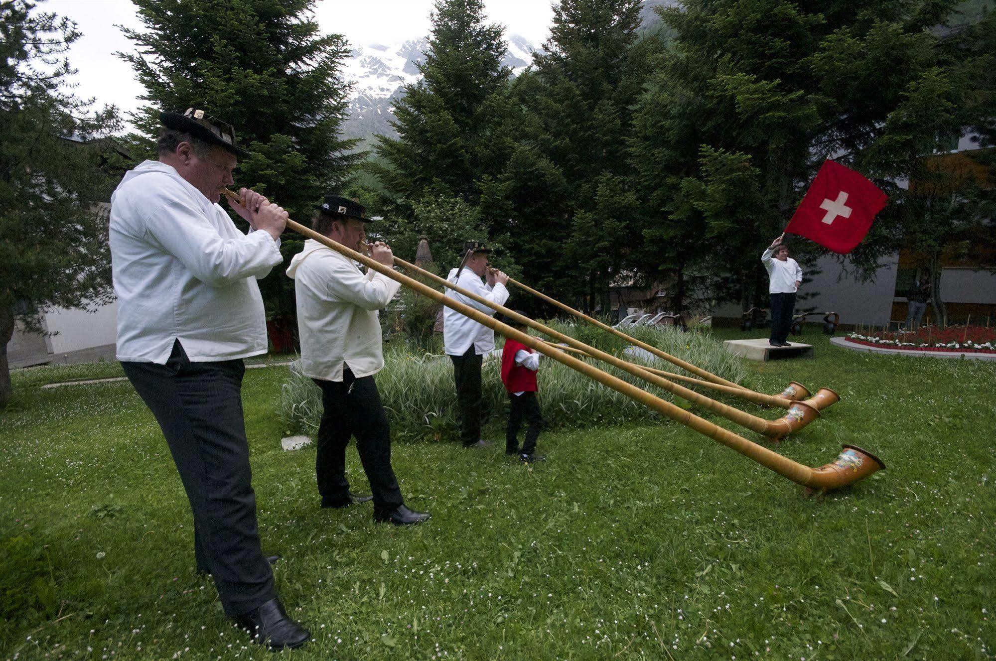 Swiss Family Hotel Alphubel Saas-Fee Buitenkant foto